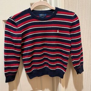 Polo by Ralph Lauren Navy Striped Sweater